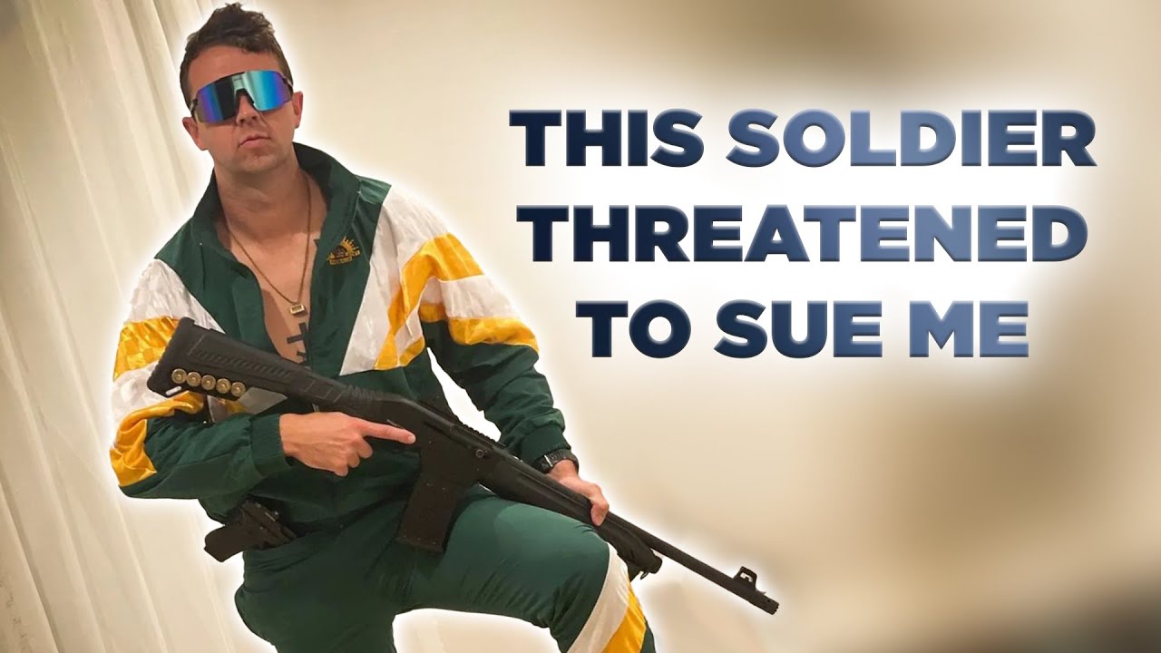 This Soldier Threatened to Sue Me