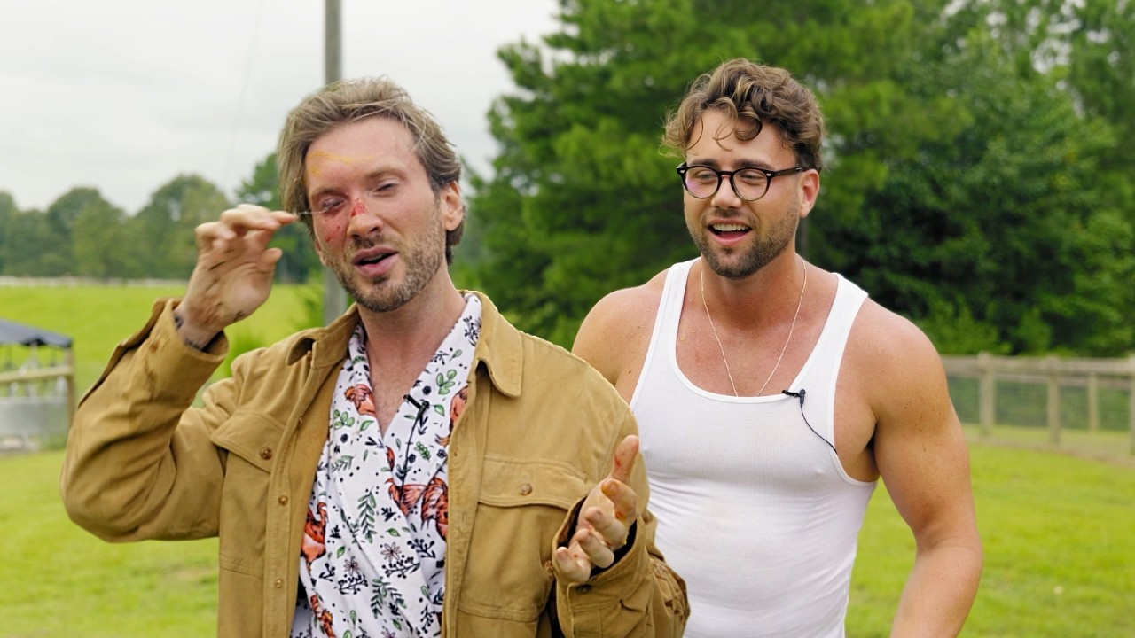 Harry Jowsey Gave Me a Black Eye | Farm Chores With Matt Mathews