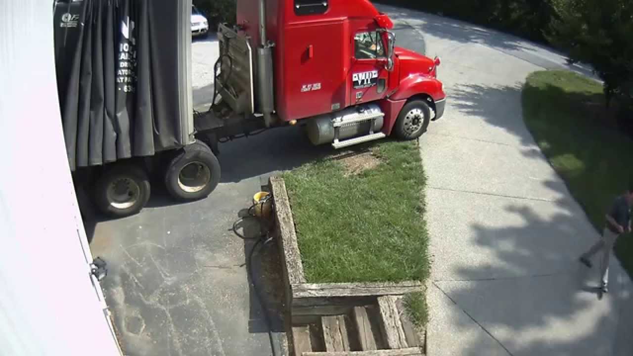 Second Nature Video of Warehouse Damage by VIP Transport