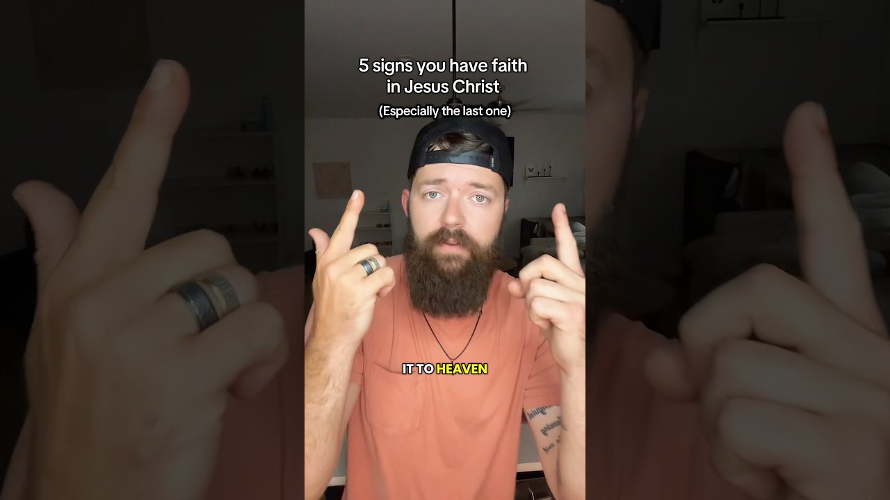 Do we have TRUE faith in Jesus? What are the signs? #faithingod #jesusisking #christian