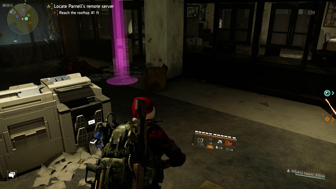 Tom Clancy's The Division 2 PC 1080p Locate Parnell's Remote Server at police HQ -  RTX 2080 60 FPS