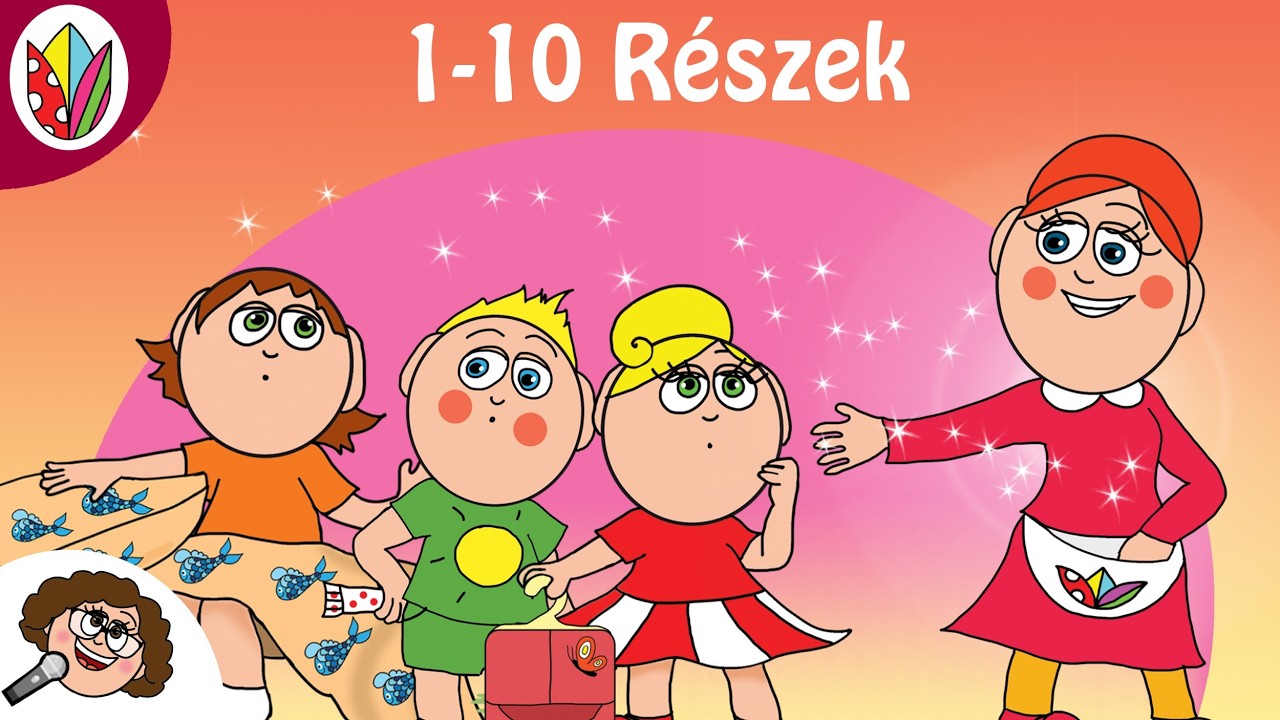 📚 0&ndash;10. r&eacute;sz | Tulip&aacute;n Csoport mes&eacute;k egyben | Tanuls&aacute;gos gyerekmese