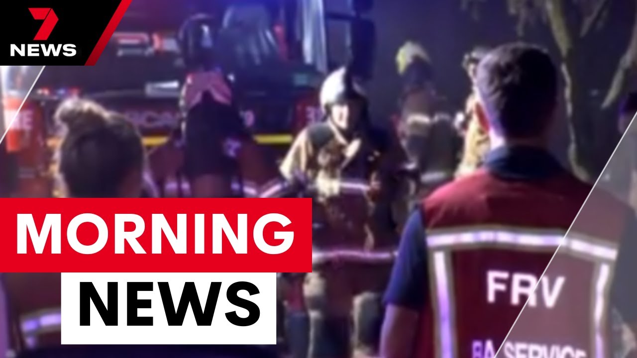 Melbourne house fire escape, DV murder sentence appeal, Mushroom murder trial | 7NEWS