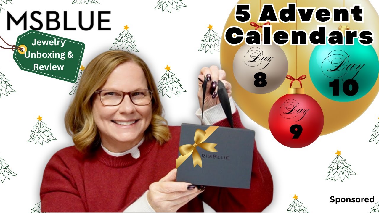 MSBlue Jewelry 💎 & Advent Calendar 🗓️ Days 🎄: 8, 9, & 10 #adventcalendar #christmas #jewelry