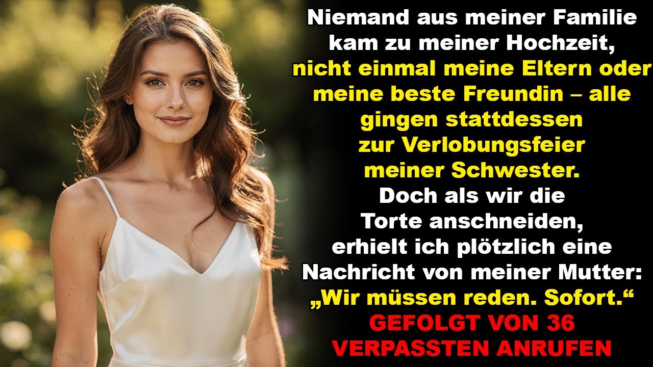 Zu meiner Hochzeit kam niemand aus meiner Familie — bis meine Eltern um Vergebung baten…