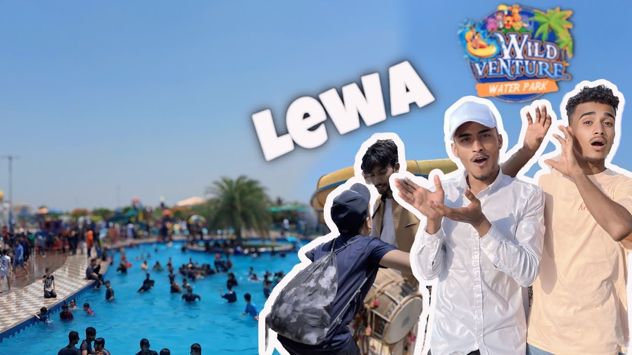 Wild Venture Water Park Me Gaye 😍🌊 || Balochi Lewa In Water Park 😂