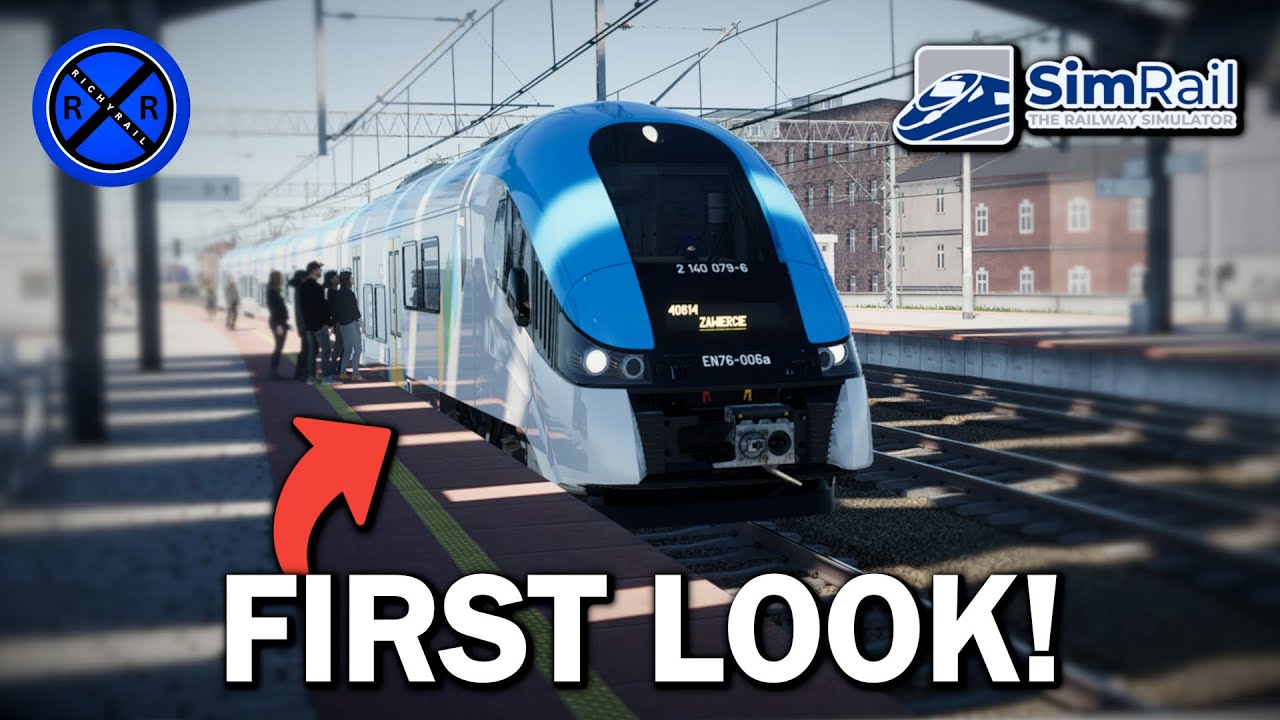 FIRST LOOK at SimRail: The Railway Simulator!