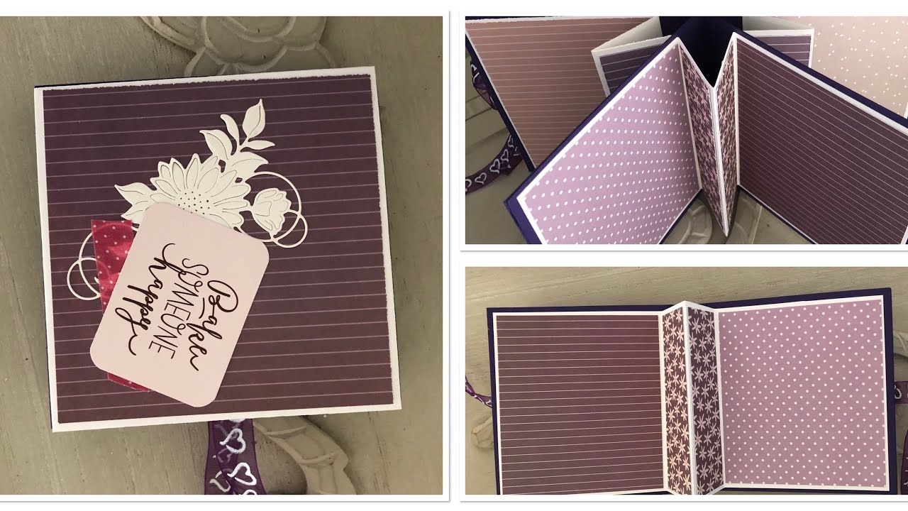 TUTO MINI ALBUM ETOILE (autre model) avec papier action