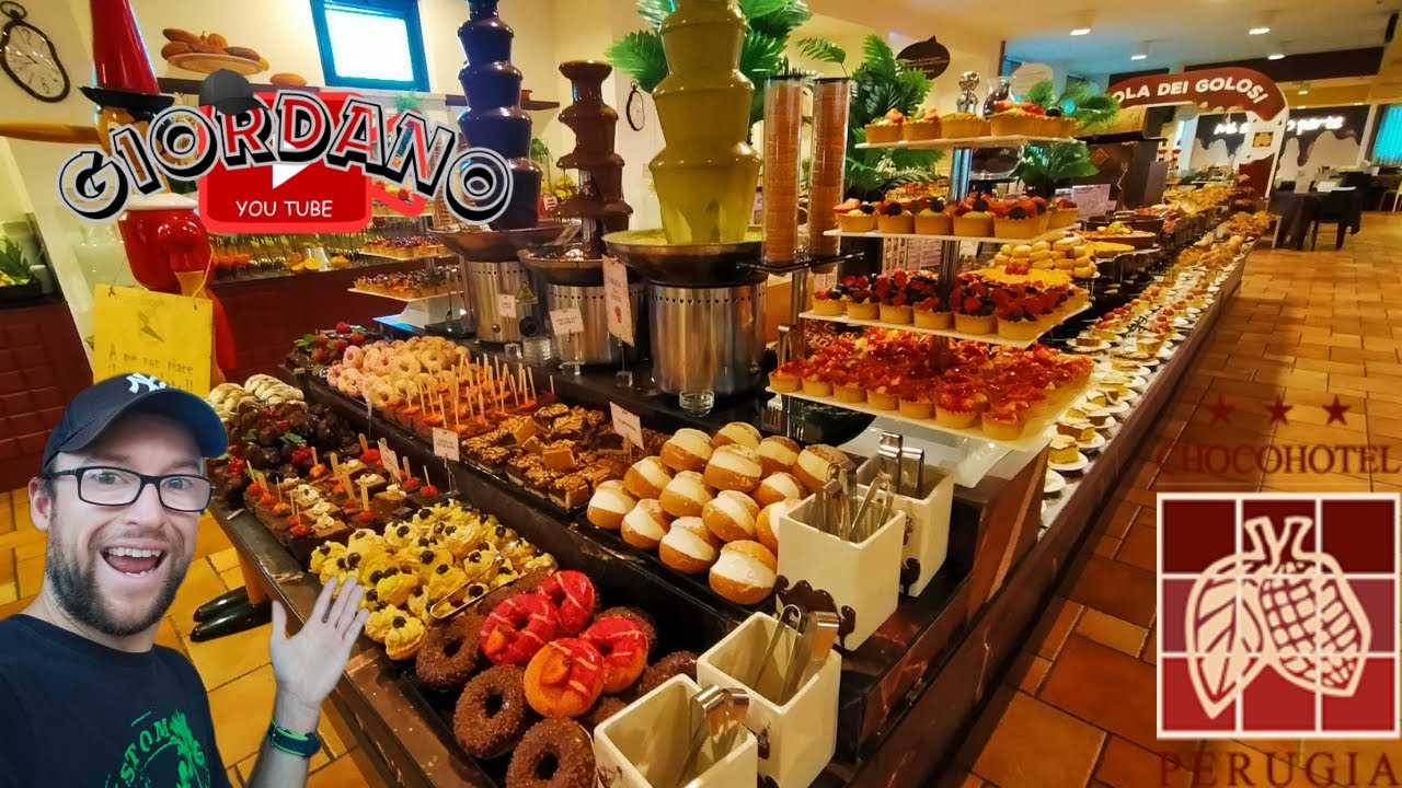 CHOCO HOTEL - ISOLA DEI GOLOSI - Perugia - il luogo più dolce in cui io sia mai stato!!!!!!!!!!! 🍫🥐🥞