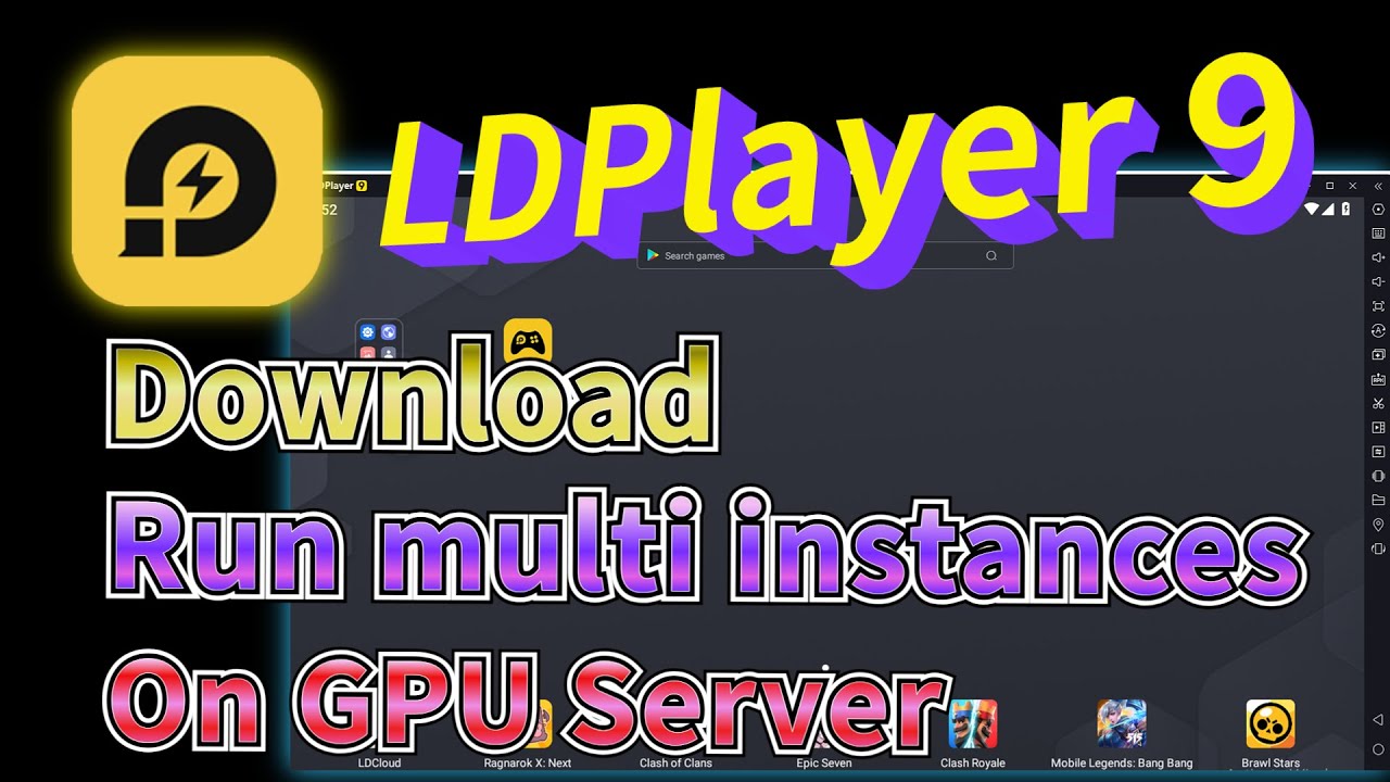 How to Install LDPlayer 9 on GPU Server and Run Multiple LDPLayer Instances
