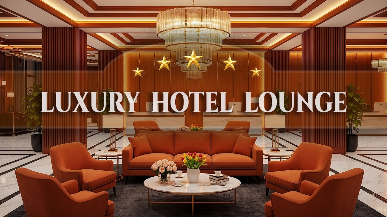Luxury Hotel Lounge Music - Relaxing Jazz Saxophone Instrumental Music - Soft Jazz Background Music