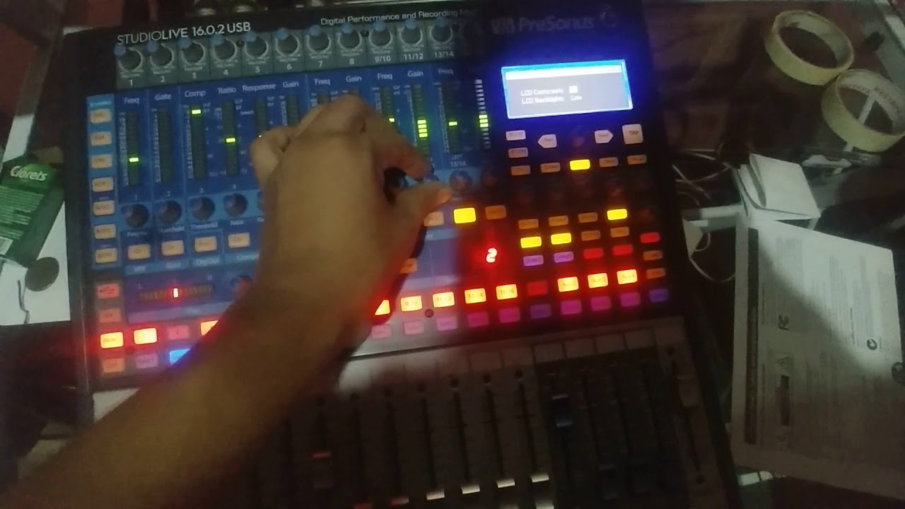 Presonus studiolive 16.0.2 USB demostracion con bateria