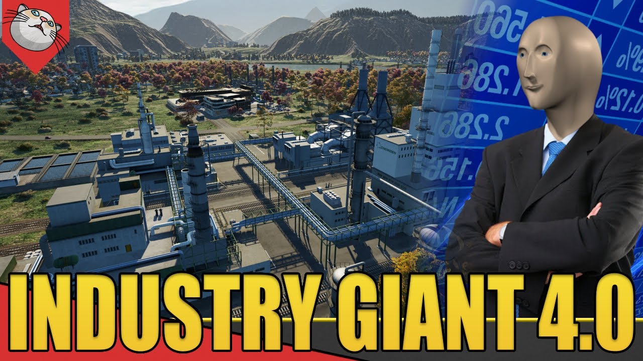 Um Jogo para GRANDES NEGÓCIOS INDUSTRIAIS - Industry Giant 4.0 [Gameplay PT-BR]
