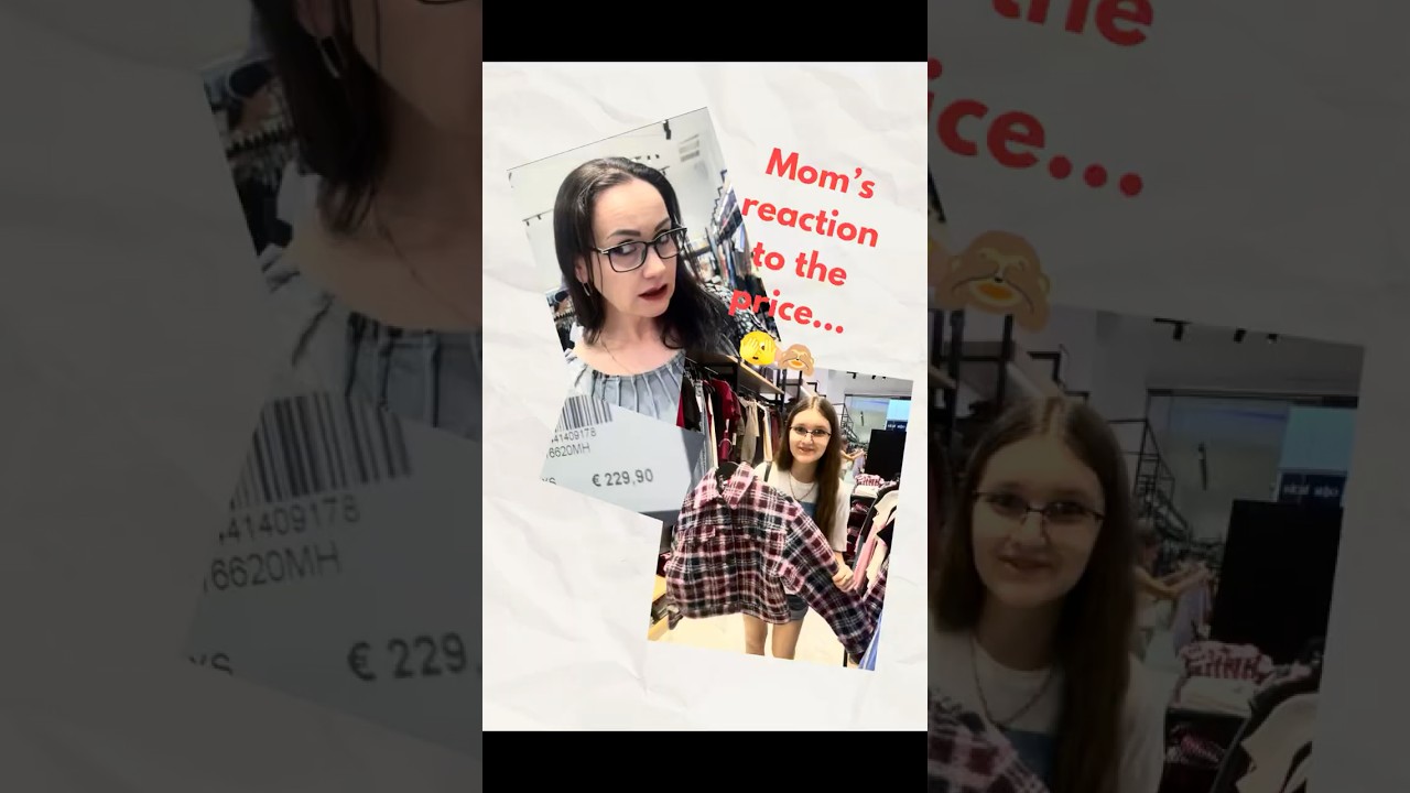 Kiedy Twoja mama wspiera Twoje wybory modowe&hellip; dop&oacute;ki nie zobaczy ceny 💸😂