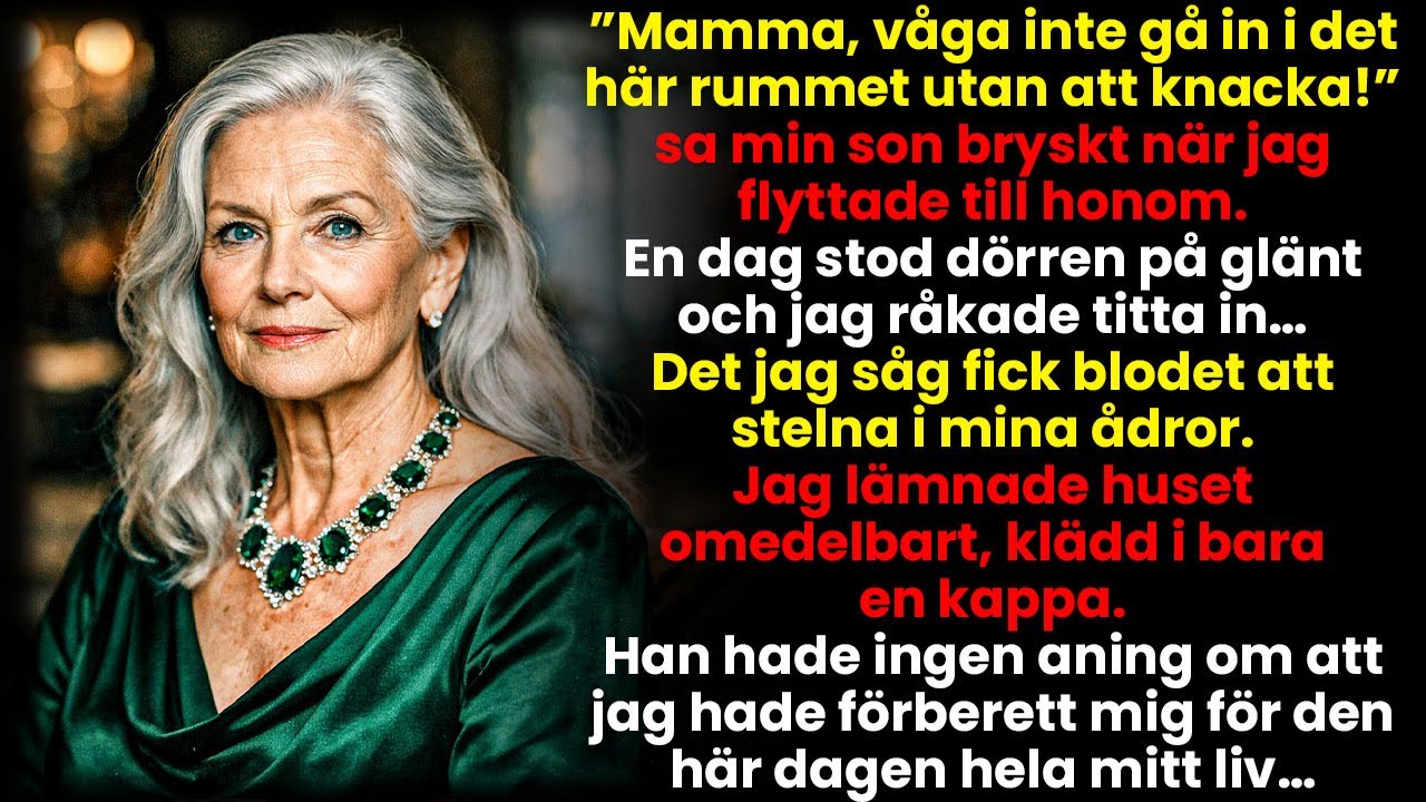 Min son förbjöd mig att gå in utan att knacka. Jag tittade en gång… och flydde hemmet