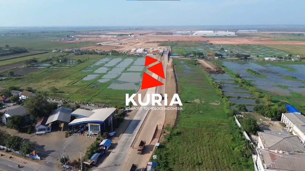 PENGGUNAAN GFRP KURIABAR - PROJEK PEMBANGUNAN JALAN KAWASAN INDUSTRI LOSARANG DI INDRAMAYU