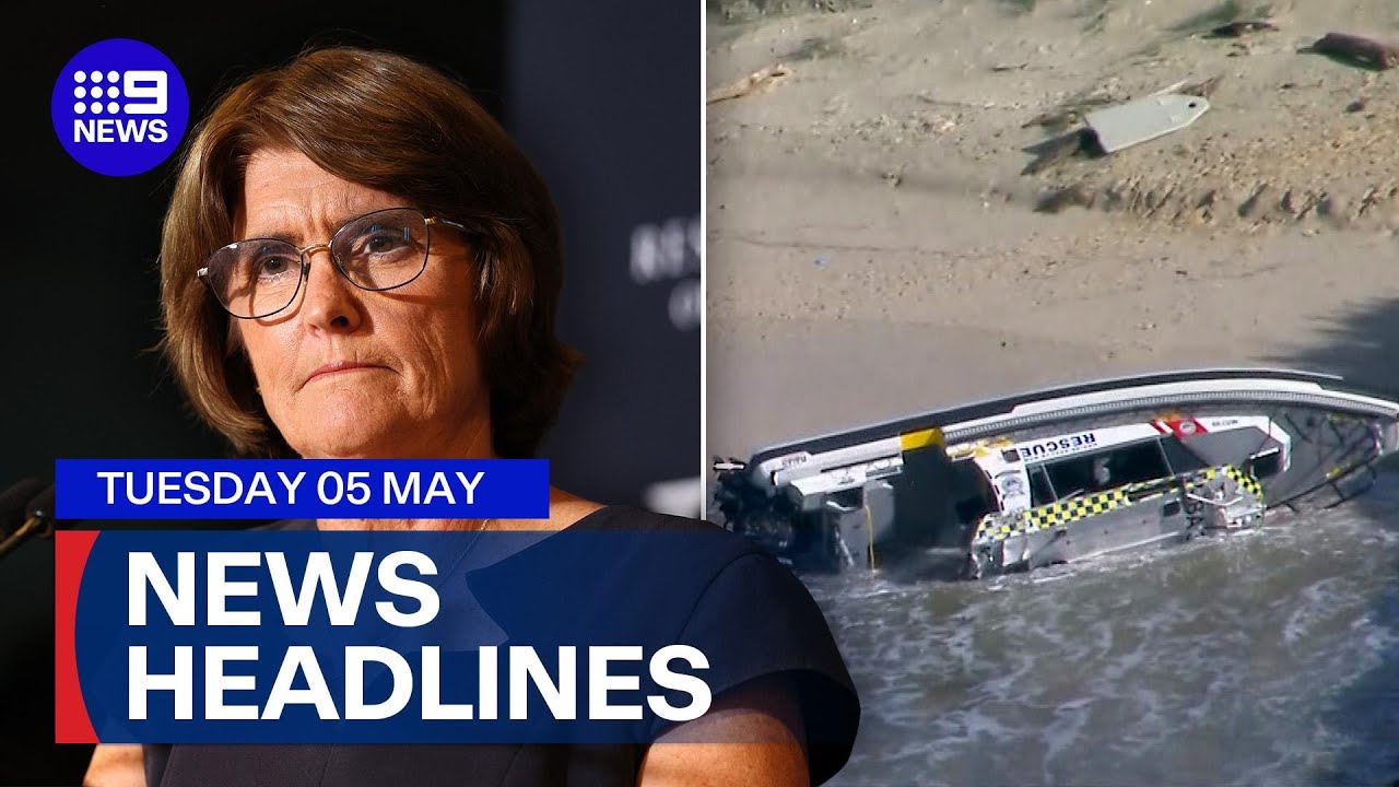 NSW marine rescue disaster; RBA votes on interest rates today | 9 News Australia