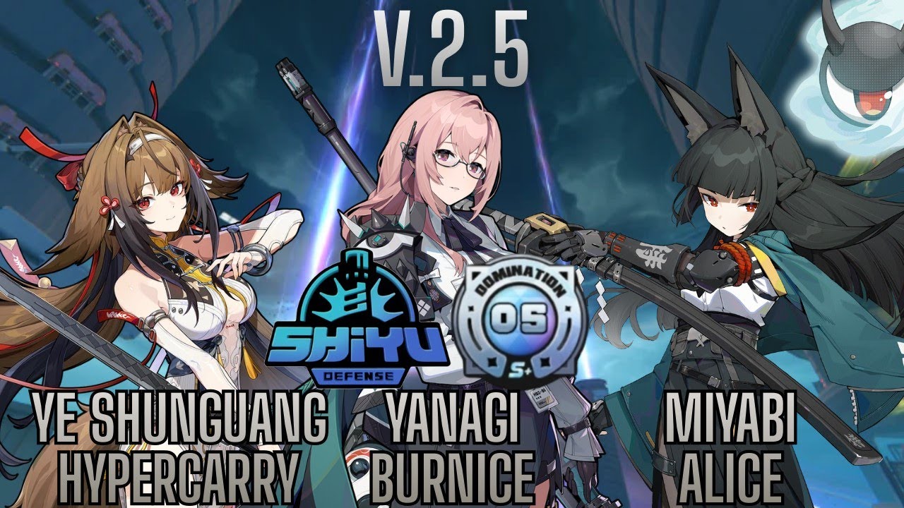 V.2.5 Shiyu Defense 5 | Ye Shunguang, Yanagi x Burnice & Miyabi x Alice | Zenless Zone Zero 2.5