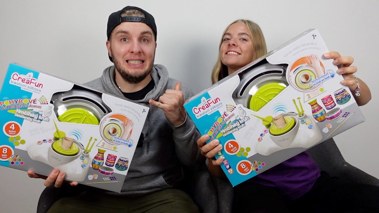 Challenge s hrnčířským kruhem od CreaFun