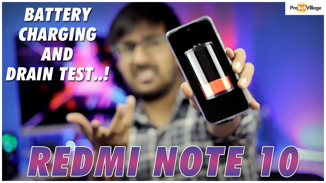 REDMI NOTE 10 🔥🔥 | BATTERY DRAIN AND CHARGING TEST 🔥🔥 [HINDI]
