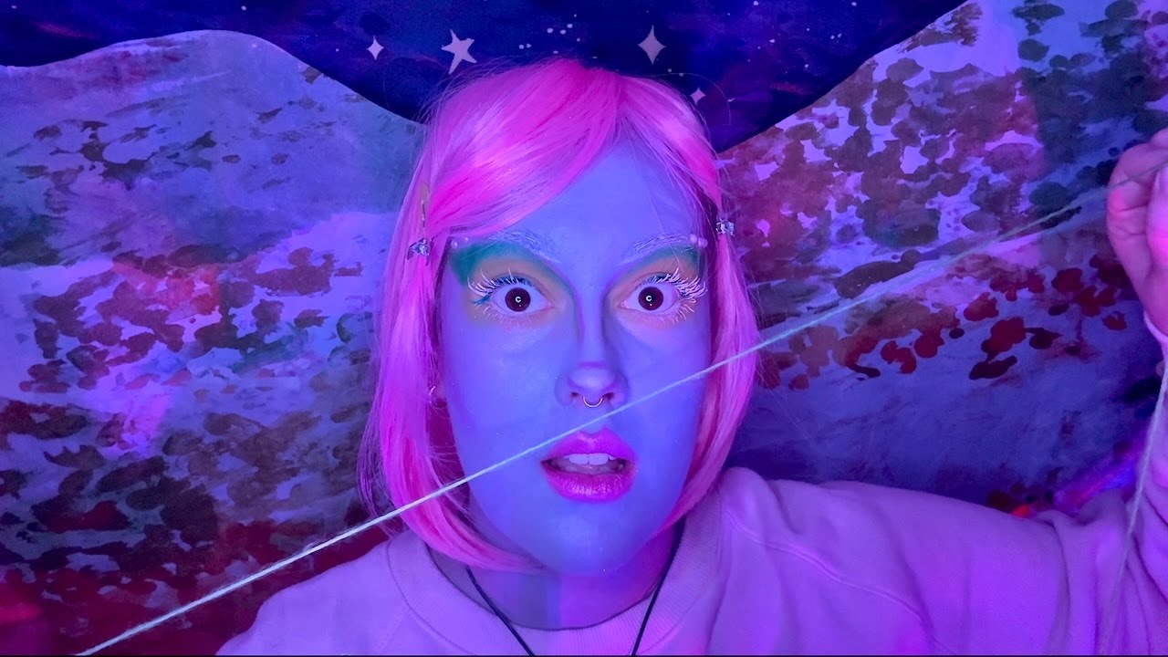 ASMR | Alien Ear Cleaning RP 👽| Moon String Pulling, Tweezing Sprites + More! - Soft Spoken