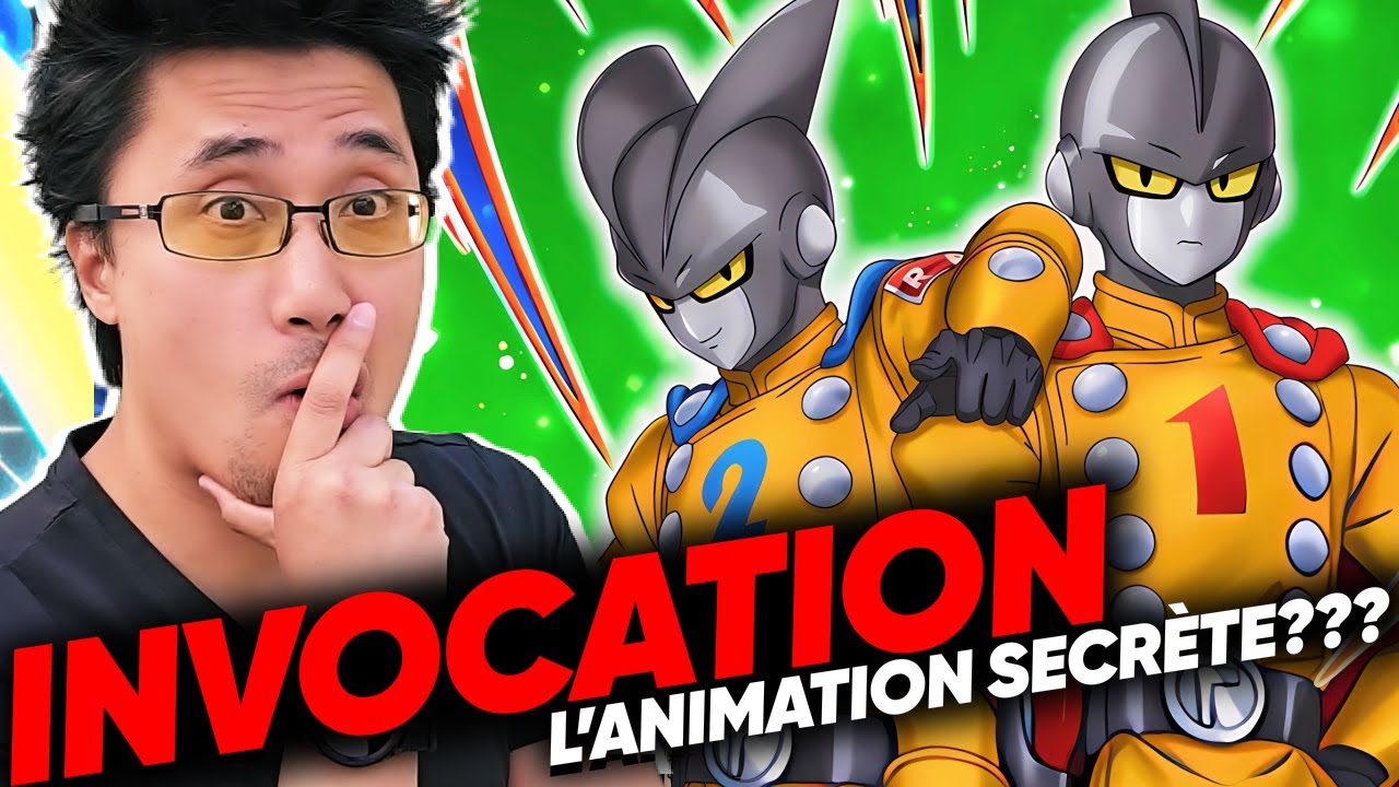 Une animation cachée? Invocation DUO GAMMA LR 9 ans ! Dokkan Battle