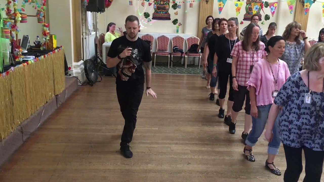 Taps Line Dance by Darren Bailey @2018 Eurodance