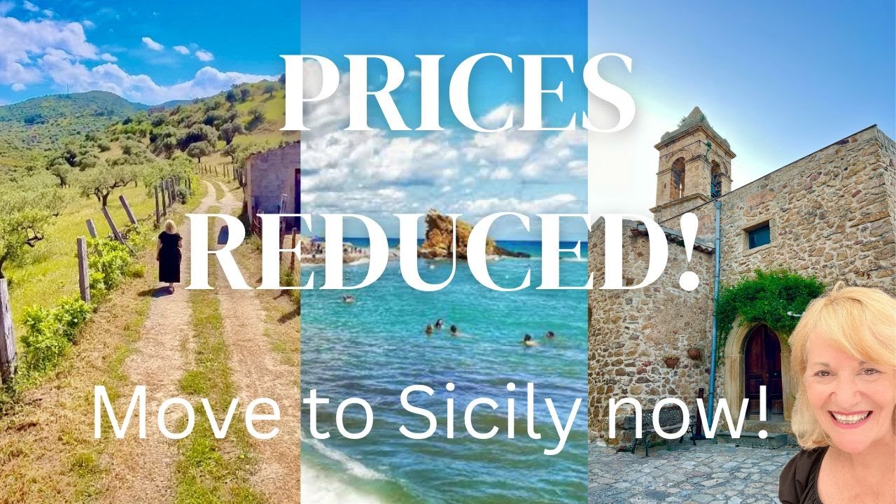 MY TOP 5 SICILIAN STEALS - PRICE REDUCED PROPERTIES IN TUSA SICILY