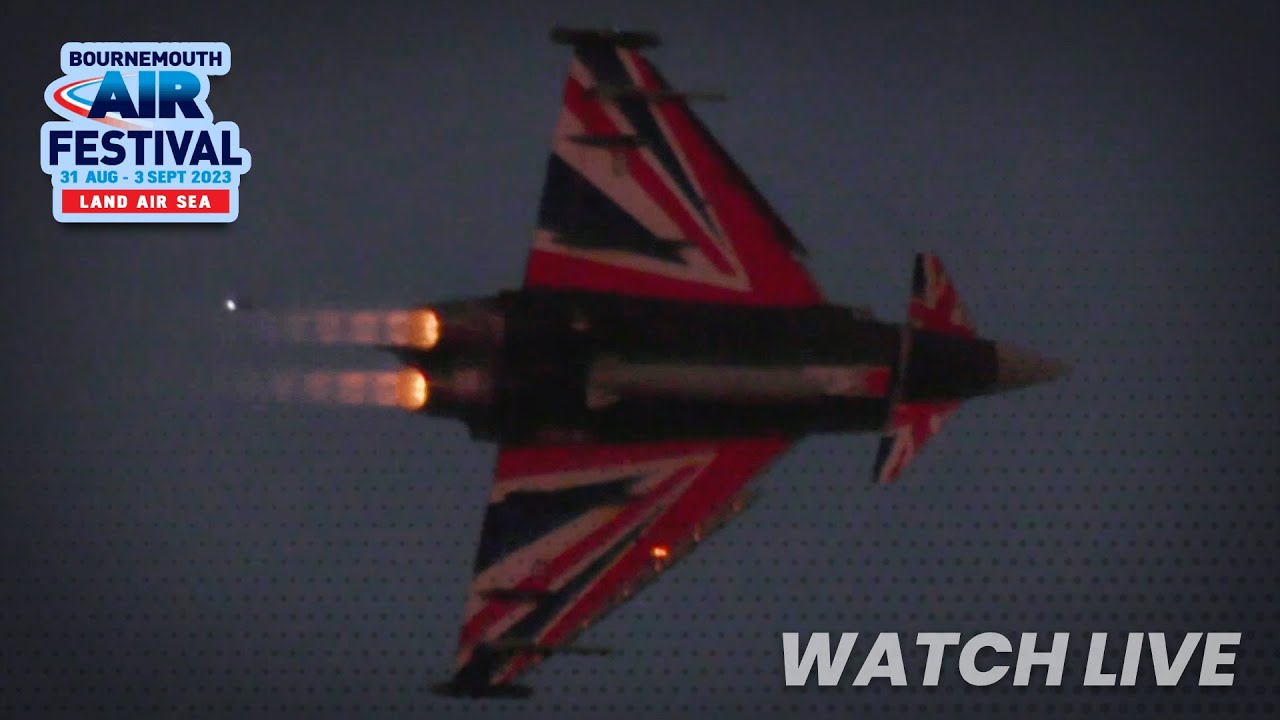 LIVE: Bournemouth Air Festival 2023 - Night Air & Fireworks - Saturday 2nd September