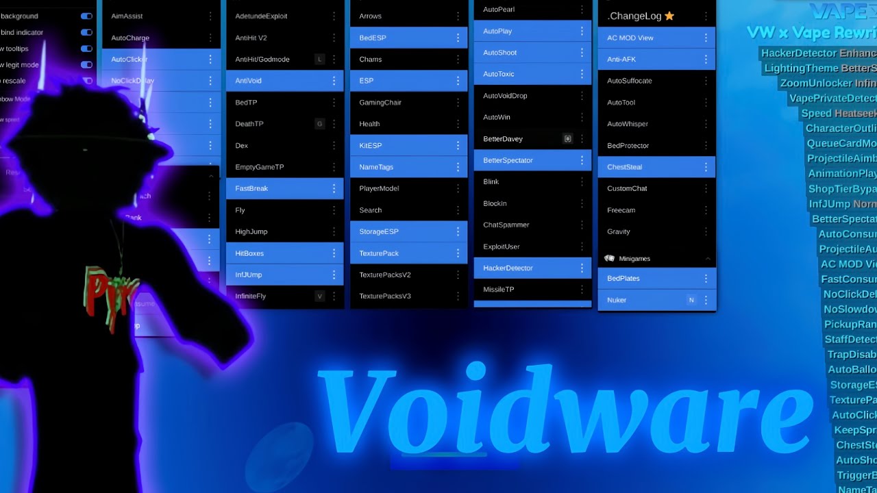 Bedwars Script | Voidware | Best Roblox Cheats | Kill aura + Fly Combo | Voidware Script