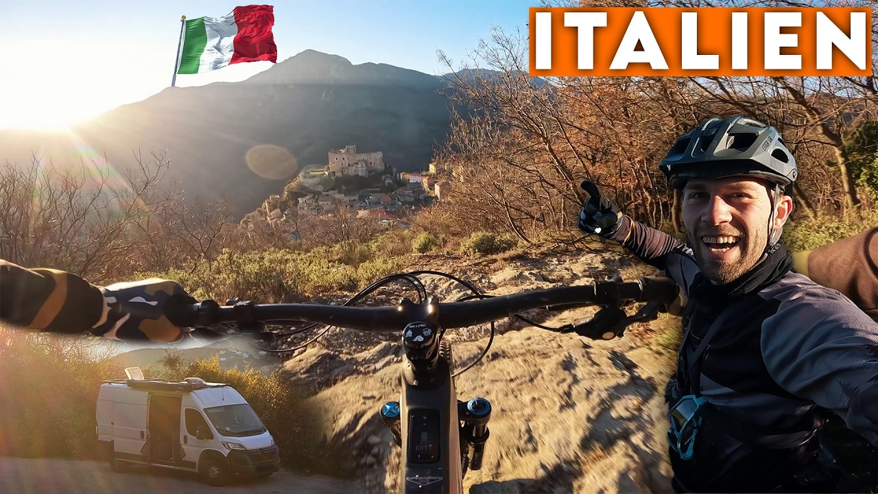 Italien kann MEHR als Finale Ligure 😲 Trailsuche mit dem Camper + Stellplatz Tipps | Lane 6 Riders
