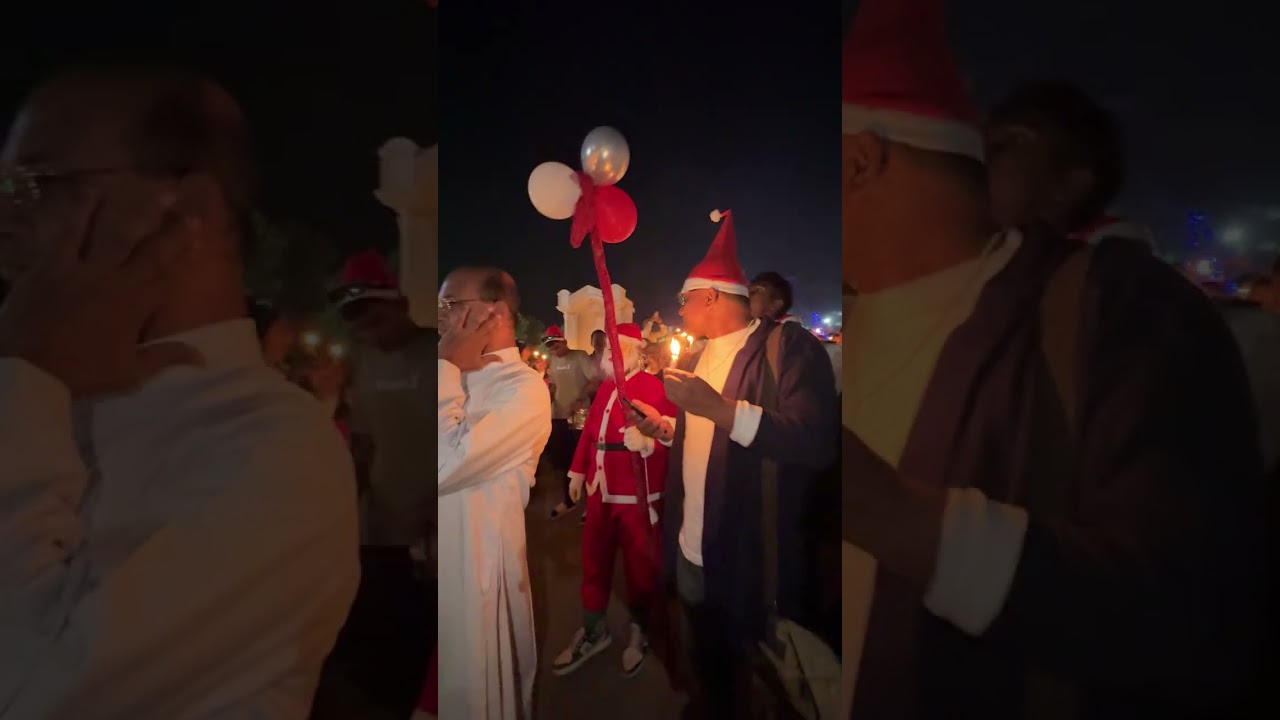 ZAD WORLD (GLOBAL MAN) CHRISTMAS 2024 - 24,  MIDNIGHT CANDAL LIGHTs at Tabor Ashram, Kalyan
