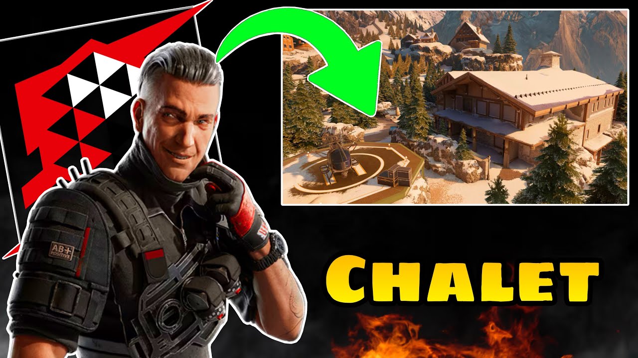 BEST DENARI TRAP SPOTS ON CHALET! Rainbow Six Siege Guide