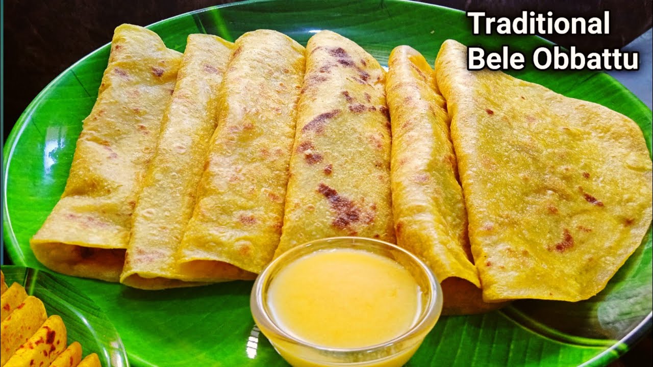 ಯುಗಾದಿ ಹಬ್ಬದ ವಿಶೇಷವಾಗಿ ಮೃದುವಾದ 🔥👌ಬೇಳೆ ಒಬ್ಬಟ್ಟು ಮಾಡುವ ವಿಧಾನ