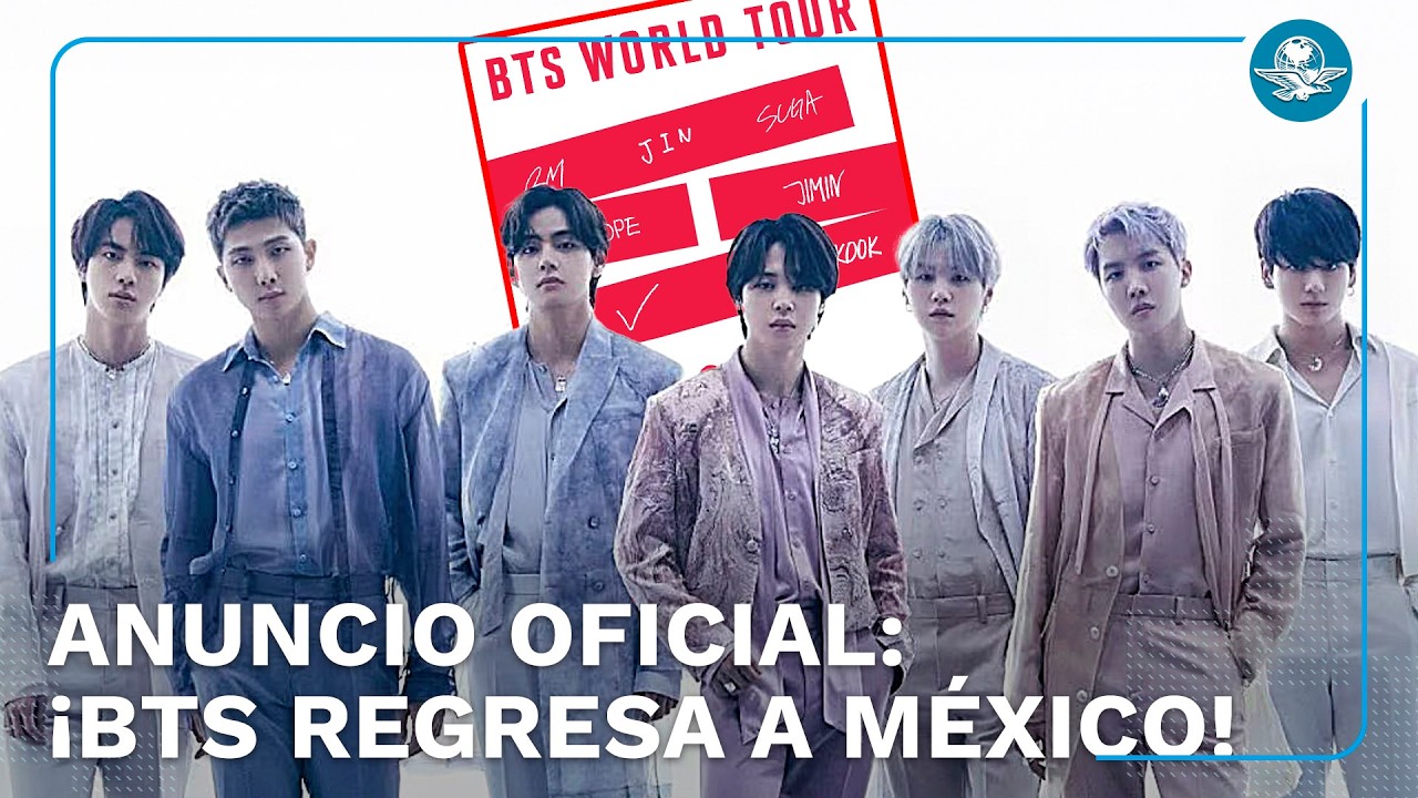 BTS anuncia shows en México: estas son las fechas y sede