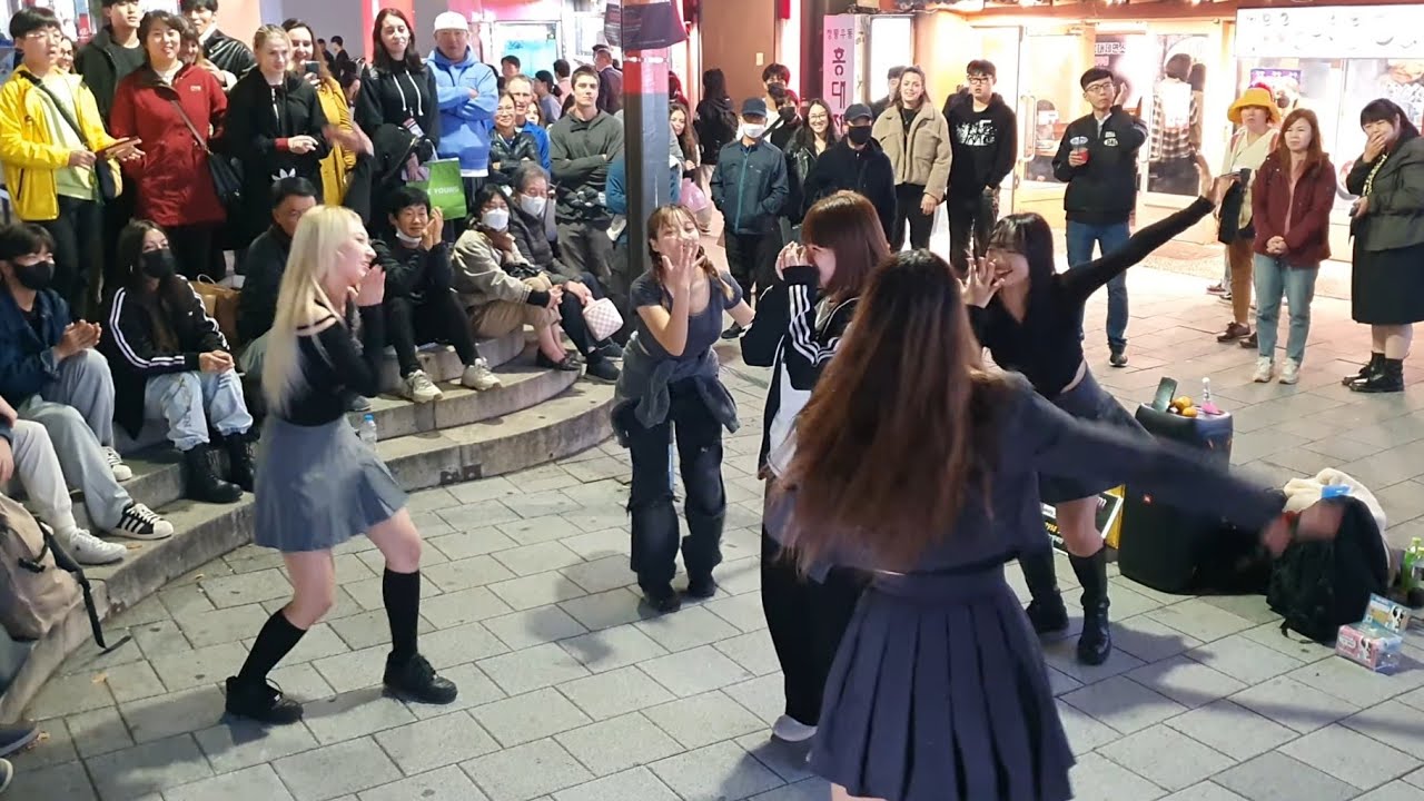 [STREET ARTIST] MAJESTY. INTERACTIVE HONGDAE SHOW BUSKING. 231023.