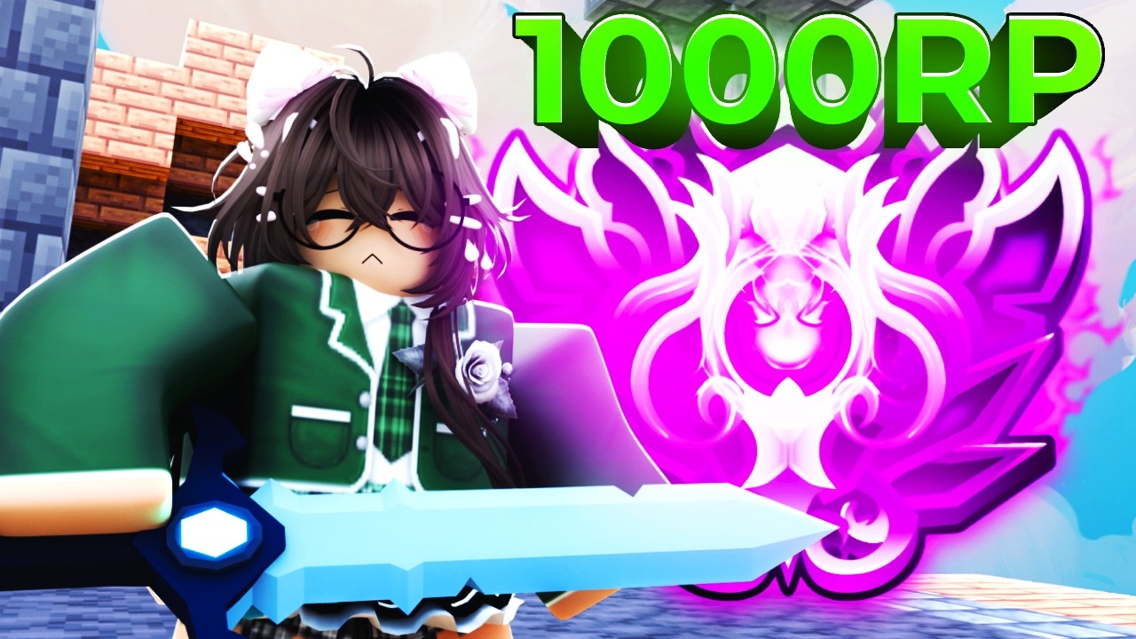 Hitting Top 2 NIGHTMARE 1000 RP (Roblox Bedwars)