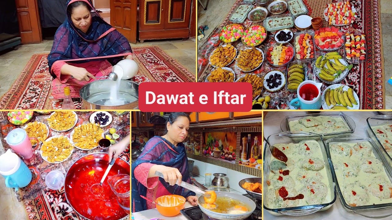 Dawat e Iftar Party Preparation 