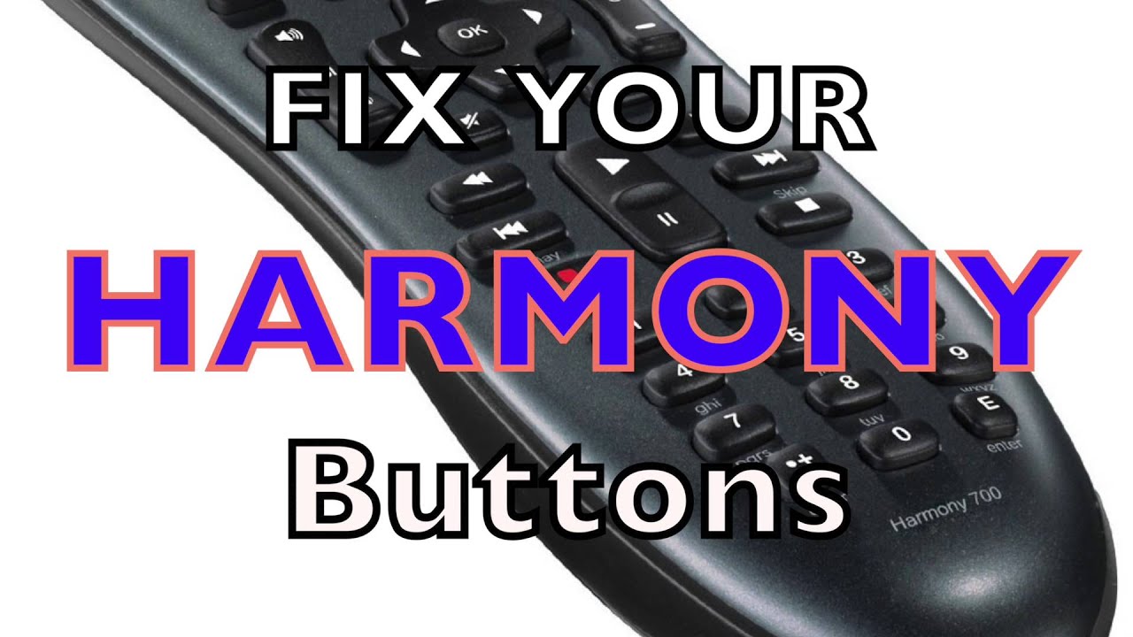 Harmony Remote Button Repair - Example Model 676