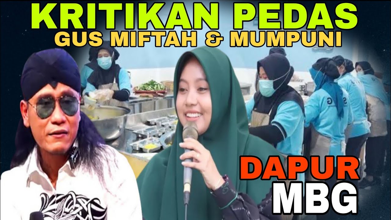 Gus miftah bahas dapur MBG pengajian terbaru