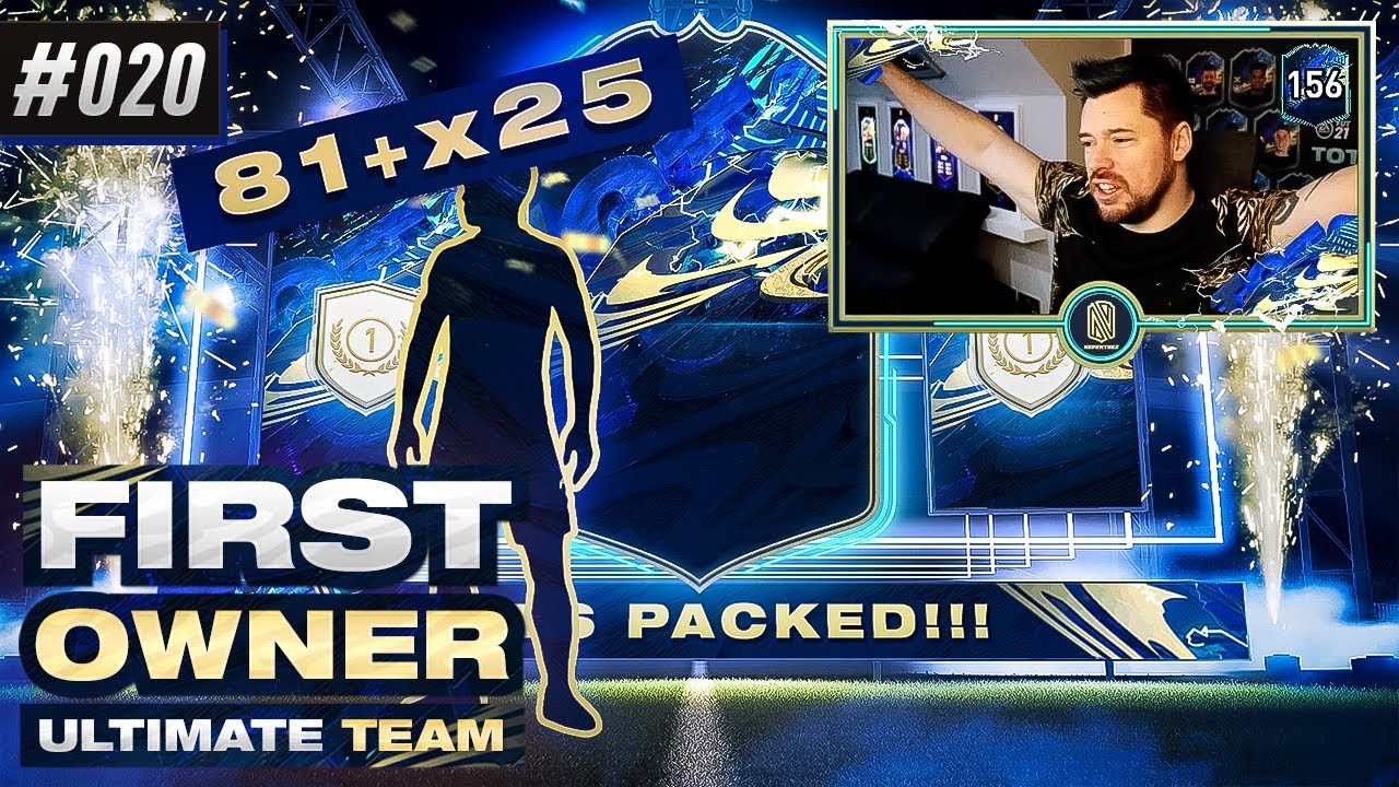 TOTS PACKED!! + 81+ x25 PACK!! - First Owner Ultimate Team! #20