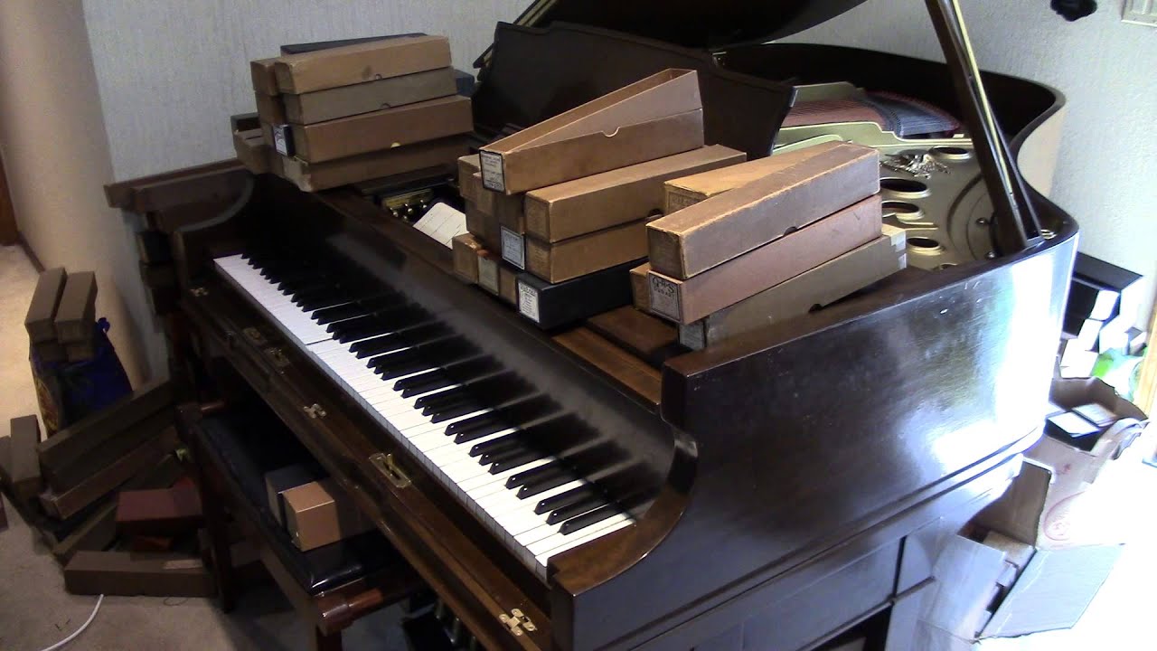 1930 6ft Weber "FR" Duo-Art Grand  "Just Once Again"  Played by Walter Donaldson Duo-Art # 713408
