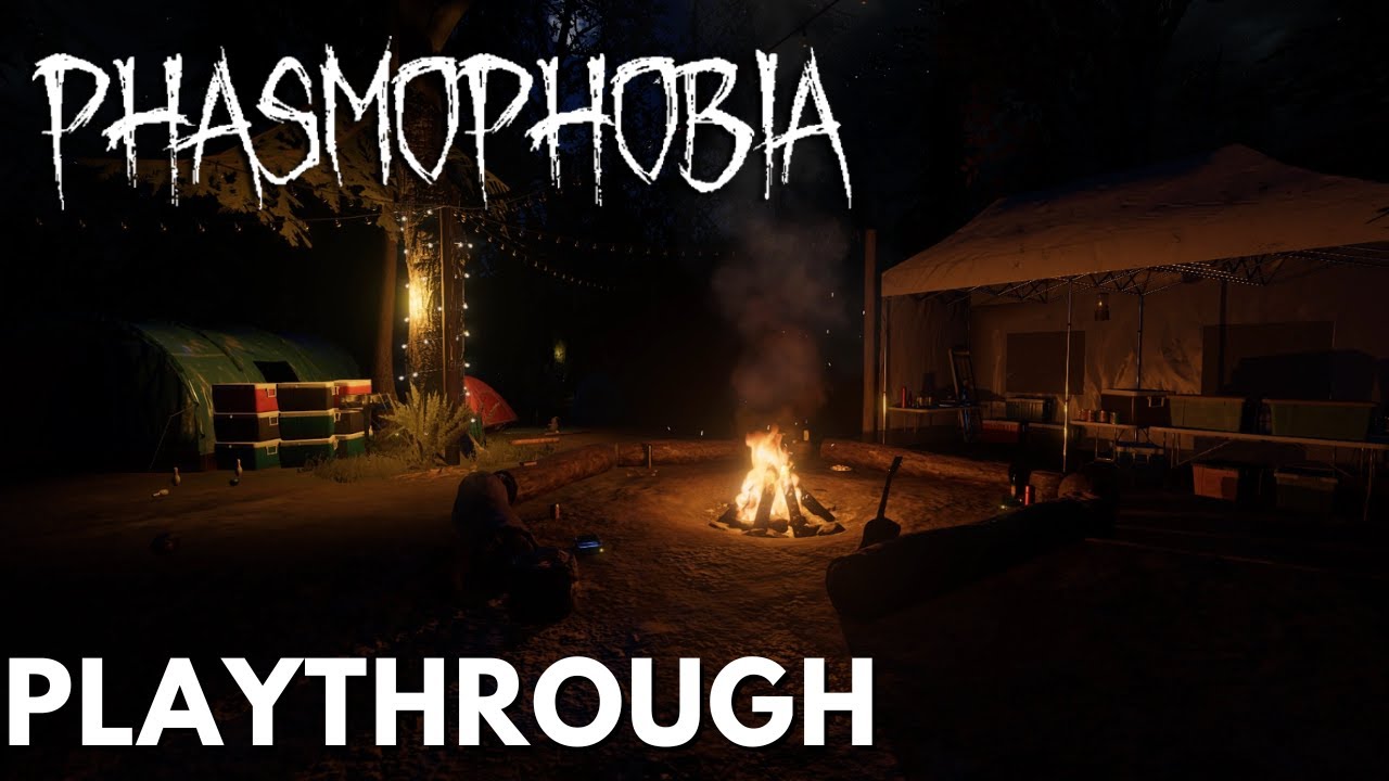 Phasmophobia - Camp Woodwind Gameplay (Playthrough - No Commentary) [RX 580]