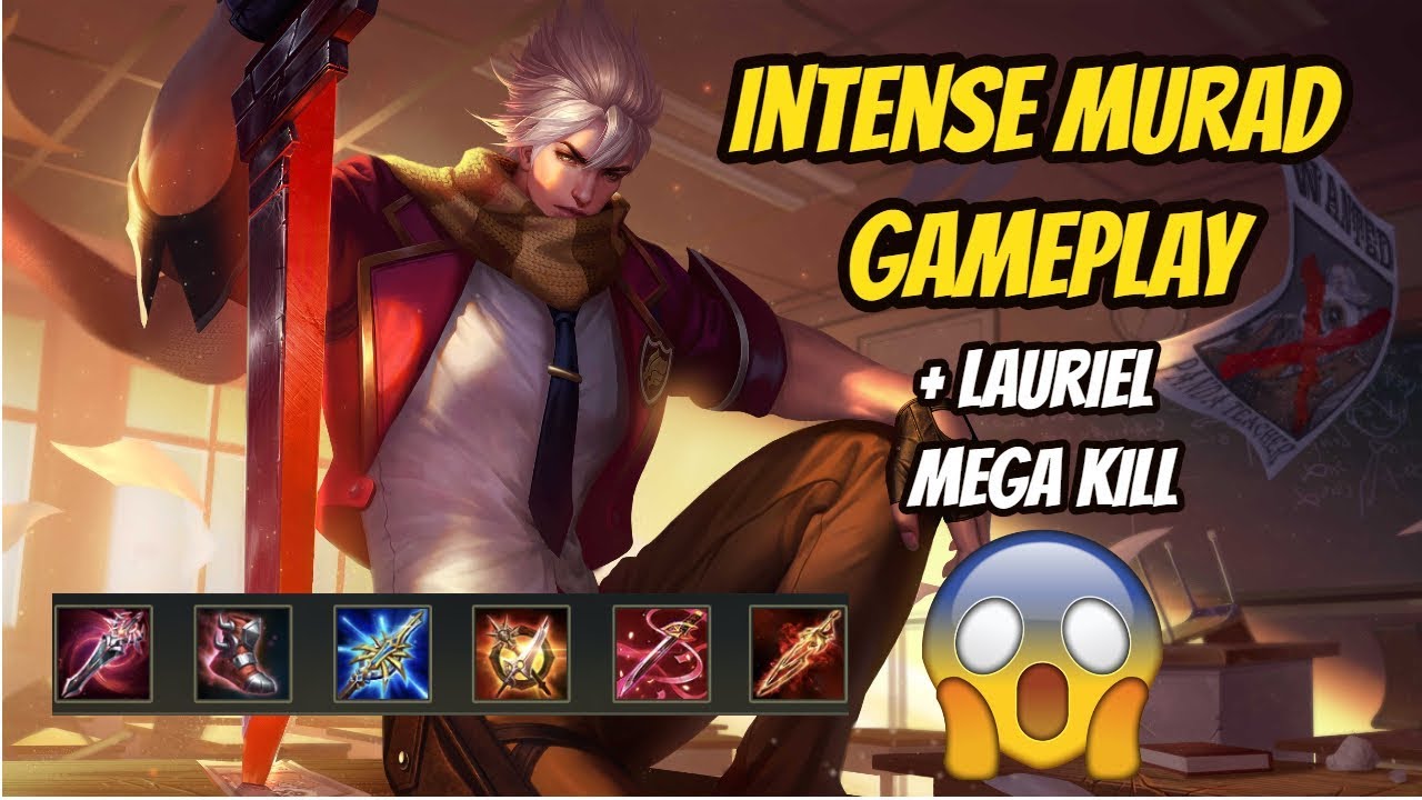 INTENSE MURAD GAMEPLAY + Lauriel Mega Kill vs. OMG | Darkbreaker Conqueror Ranked | Arena of Valor