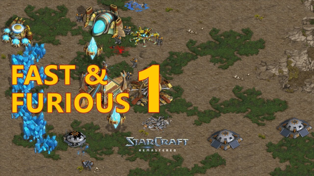 Starcraft Remastered: 12 Partidas rápidas y furiosas Parte 1