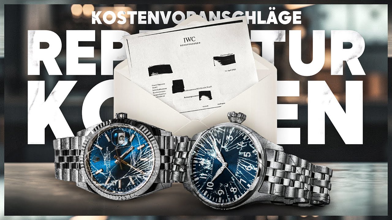 Servicekosten der großen Uhrenhersteller / ROLEX BREITLING IWC PATEK | #313