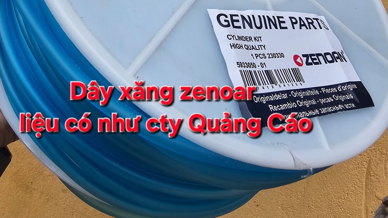 Dây xăng zenoar cty bảo hành 2 năm không cứng không vỡ dây ?? Liệu có như quảng cáo 