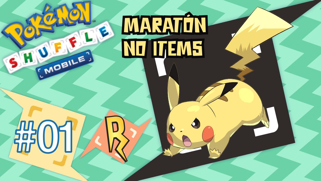 Pokémon Shuffle Mobile - MARATÓN #1 | Mi primera vez!