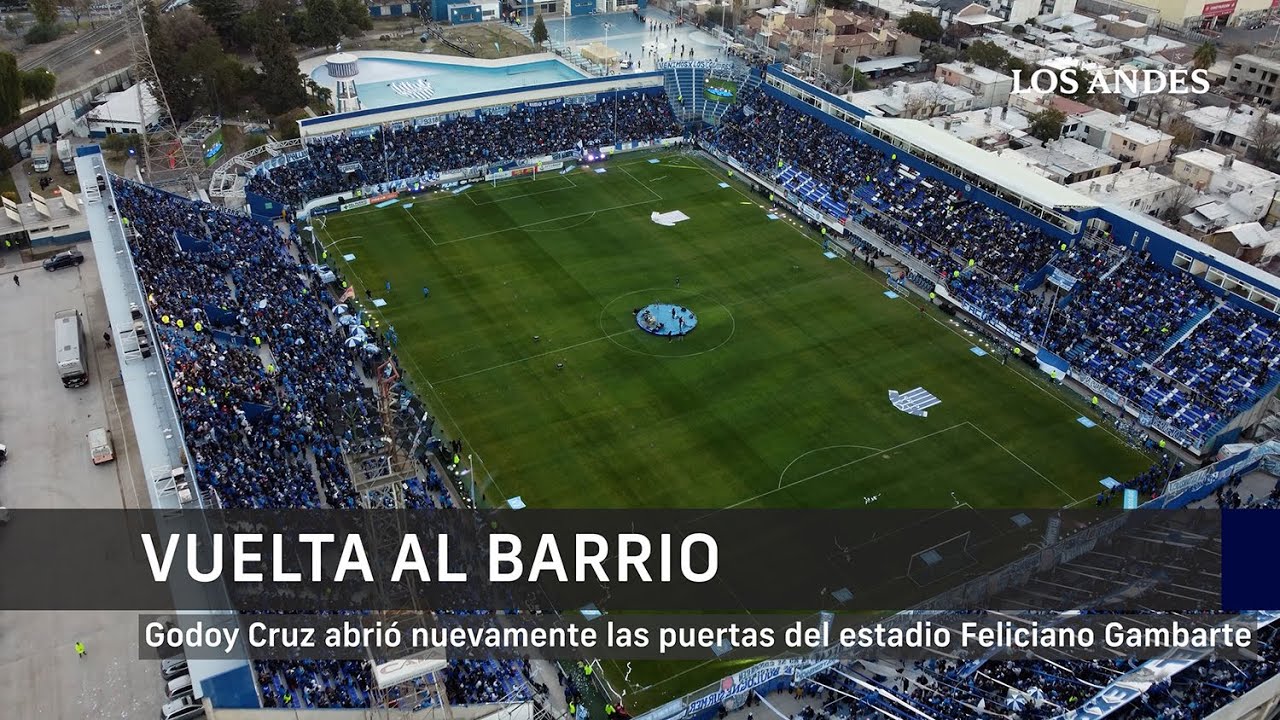 Vuelta al barrio. Después de 20 años, Godoy Cruz abrió otra vez las puertas del Feliciano Gambarte.