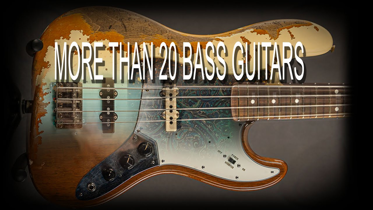 Over 20 Basses comparison! All basses that we have right now!